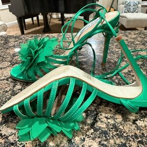 Steve Madden Emerald Strappy Heels